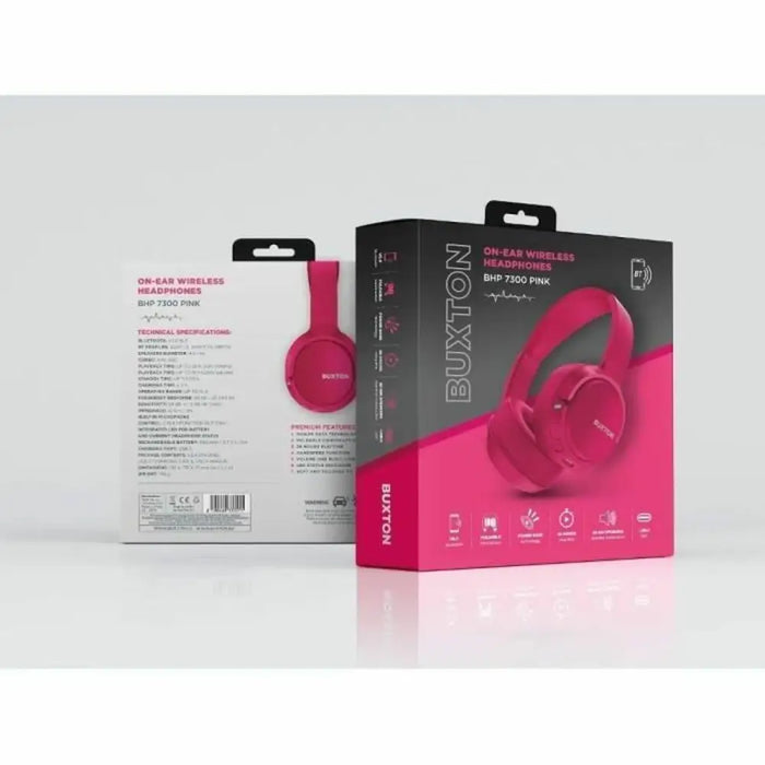 Headphones BUSHNELL Pink - Електроника Периферни и резервни части<<<Компютри| Електроника<<<BigBuy&&&Микрофони и