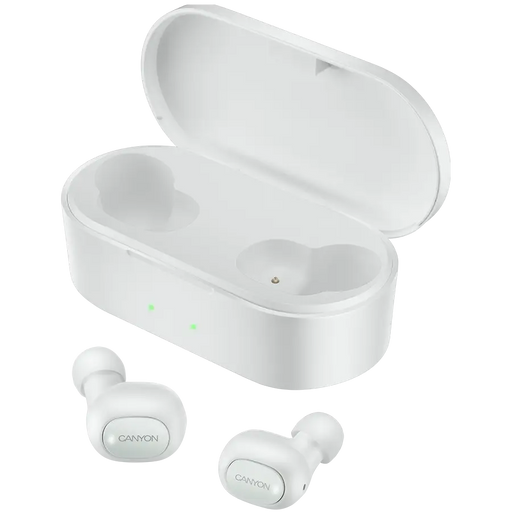 Headphones CANYON CND-TBTHS2W TWC Bluetooth Stereo Headset - Аудио слушалки<<<Телевизори Аудио и