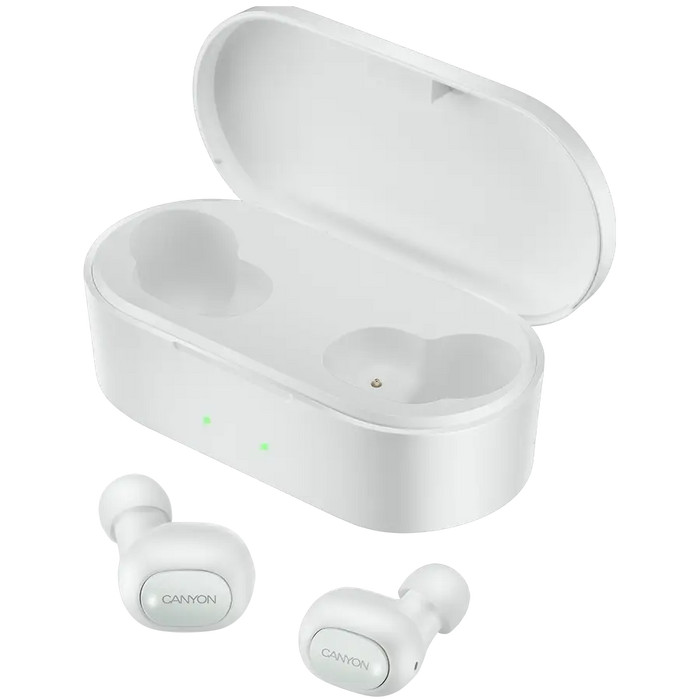 Headphones CANYON CND-TBTHS2W TWC Bluetooth Stereo Headset - Аудио слушалки<<<Телевизори Аудио и