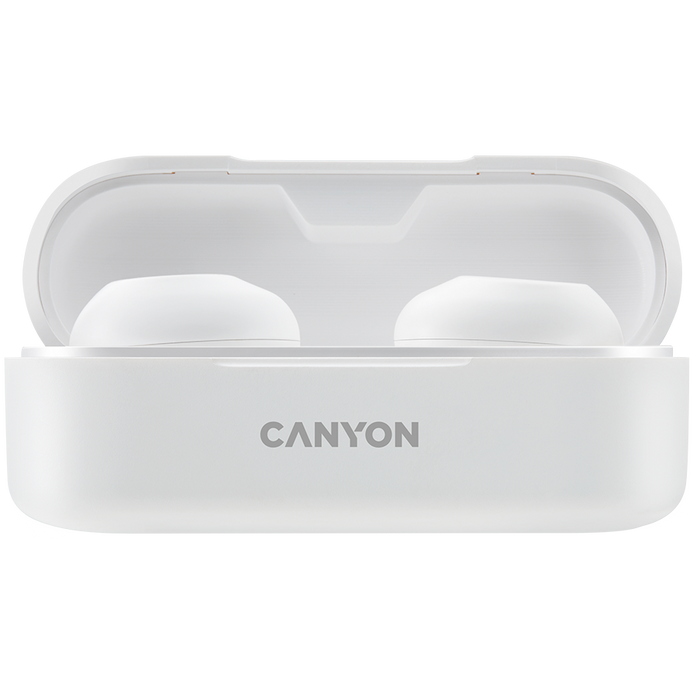 Headphones CANYON CNE-CBTHS1W - Аудио слушалки<<<Телевизори Аудио и видео<<<TechMart&&&Аудио слушалки<<<Телефони и