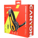 Headphones CANYON CNS-CHSC1BY - Слушалки<<<Периферия<<<Компютри и периферия<<<TechMart&&&Слушалки<<<Слушалки и