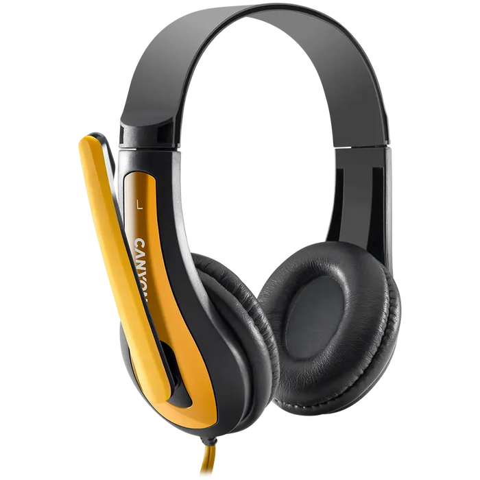 Headphones CANYON CNS-CHSC1BY - Слушалки<<<Периферия<<<Компютри и периферия<<<TechMart&&&Слушалки<<<Слушалки и