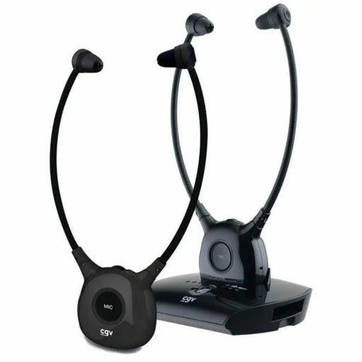 Headphones CGV DOLFIN ONYX DUO Black - Електроника Периферни и резервни части<<<Компютри|