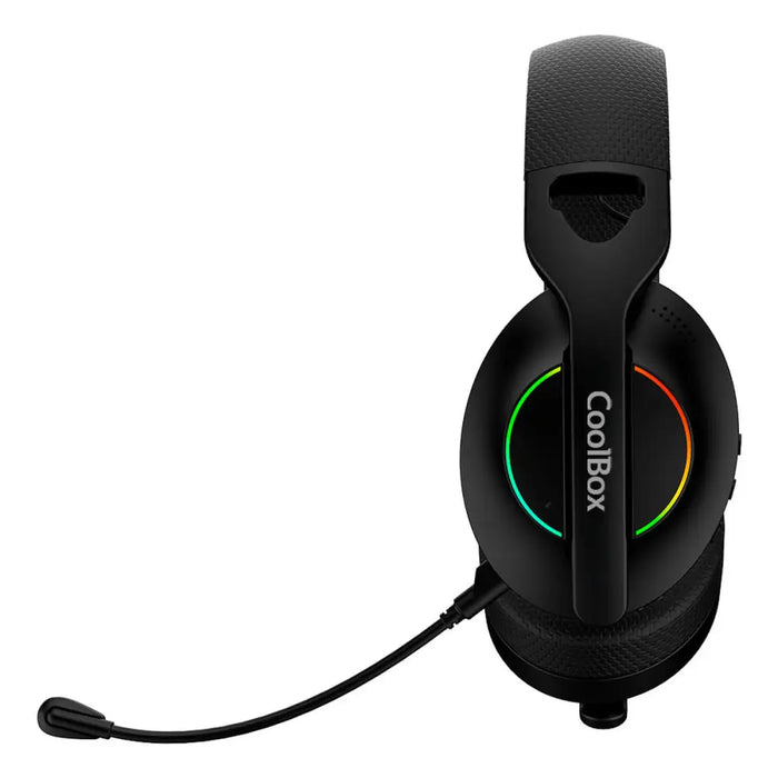 Headphones CoolBox COO-AUM-WB01-B - Електроника Периферни и резервни части<<<Компютри| Електроника<<<BigBuy&&&Микрофони