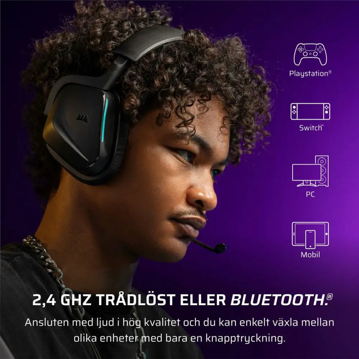 Headphones Corsair CA-9011379-WW Black - Микрофони и слушалки<<<Електроника Периферни и резервни части<<<Компютри|