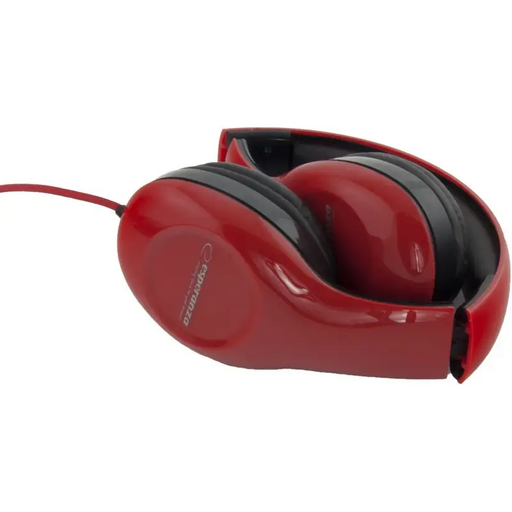 Headphones Esperanza EH138R Black Red - HeadphonesPER-SLU<<<Input / Output DevicesPER<<<ActionPL&&&Електроника
