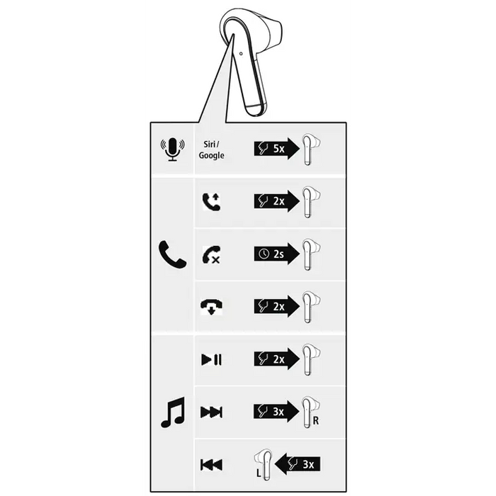 Headphones Hama 184076 Freedom Light Pink Bluetooth IN-EAR (PLUGS) - Bluetooth слушалки<<<Мобилни телефони и