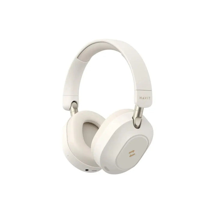 Headphones Havit H668BT beige - Микрофони и слушалки<<<Електроника Периферни и резервни части<<<Компютри|
