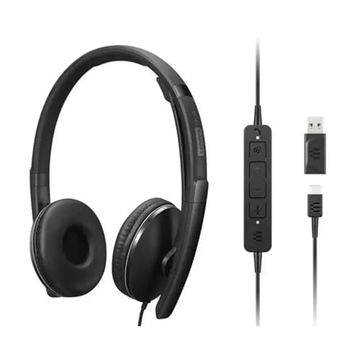Headphones Lenovo 4XD1M45627 Black - Електроника Периферни и резервни части<<<Компютри|