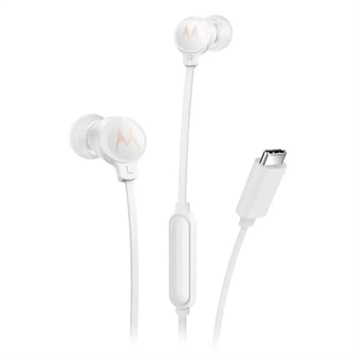 Headphones Motorola 3C-S White USB-C - Електроника Периферни и резервни части<<<Компютри|