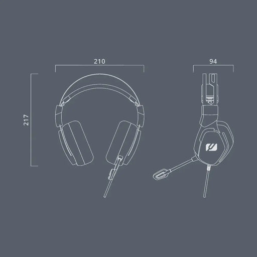 Headphones Muse M-230 GH Black - Електроника Периферни и резервни части<<<Компютри| Електроника<<<BigBuy&&&Микрофони и