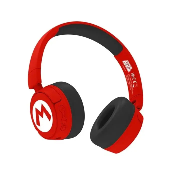 Headphones OTL Super Mario ICON Logo BT - Kids - Слушалки<<<Аудио<<<ТВ Аудио Gaming<<<ZoraSite&&&Аудио
