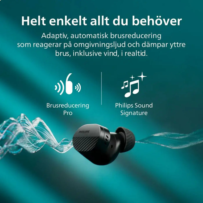 Headphones Philips TAT5000BK/00 Black - Електроника Периферни и резервни части<<<Компютри|