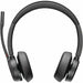 Headphones Poly 77Z31AA Black - Електроника Периферни и резервни части<<<Компютри| Електроника<<<BigBuy&&&Микрофони и