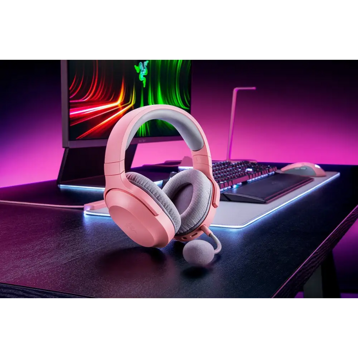 Headphones Razer RZ04-03800300-R3M1 Pink - HeadphonesGAM-SLU<<<PC GamingGAM<<<ActionPL&&&Електроника Периферни и