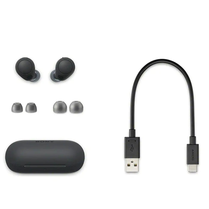 Headphones Sony WFC700NB.CE7 - Слушалки<<<SONY Small Audio<<<SONY<<<PolyComp&&&Аудио слушалки<<<Телефони и