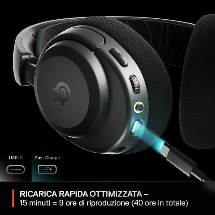 Headphones SteelSeries 61686 Black - Електроника Периферни и резервни части<<<Компютри|