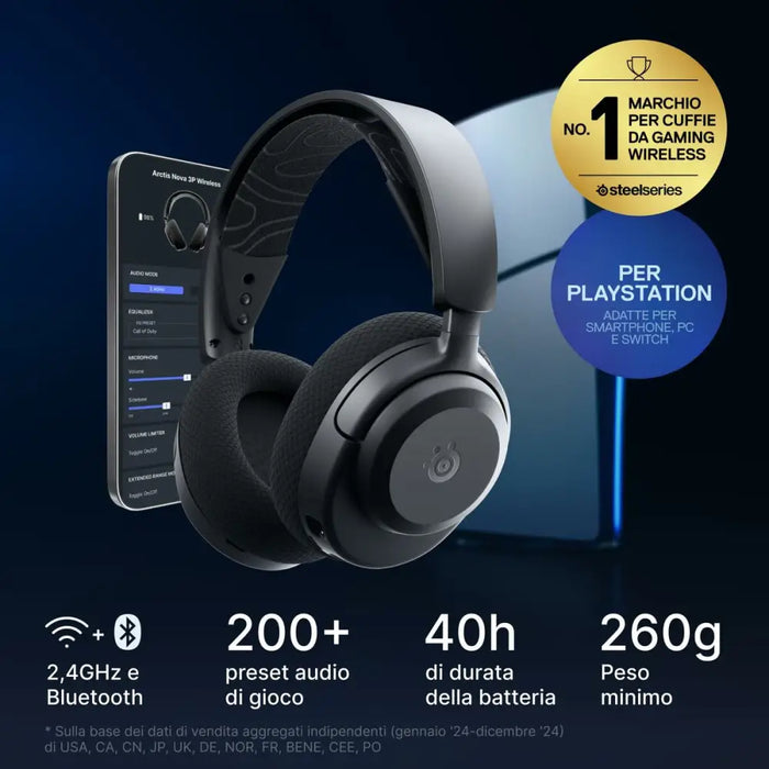Headphones SteelSeries 61686 Black - Електроника Периферни и резервни части<<<Компютри|