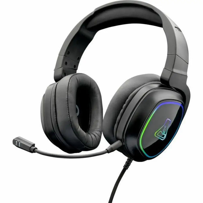 Headphones The G-Lab Black - Компютър Игри<<<Компютри| Електроника<<<BigBuy&&&Гейминг Слушалки<<<Компютър