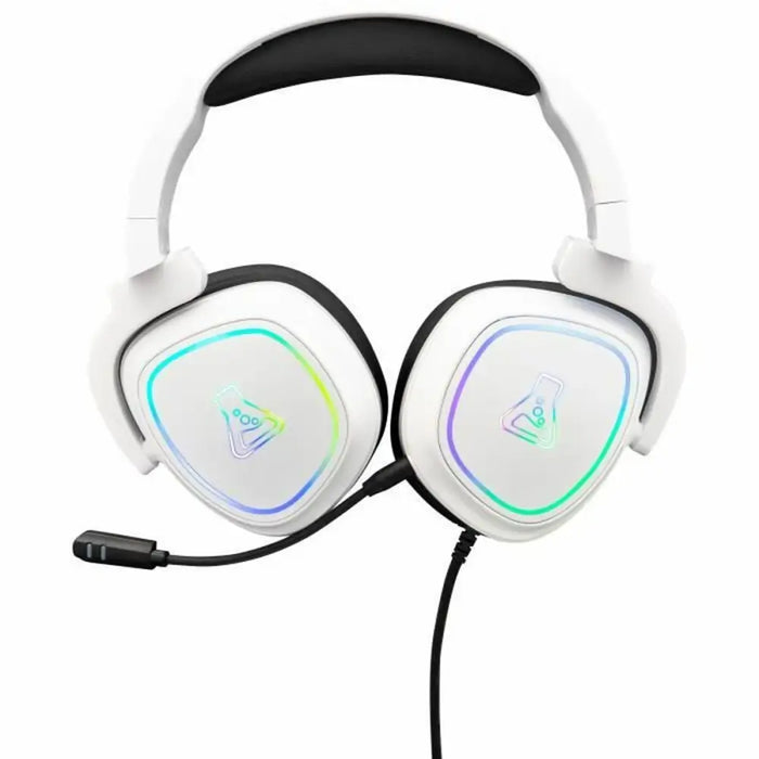 Headphones The G-Lab White - Компютър Игри<<<Компютри| Електроника<<<BigBuy&&&Гейминг Слушалки<<<Компютър