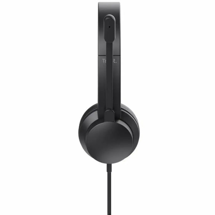 Headphones Trust HS-150 Black - Електроника Периферни и резервни части<<<Компютри| Електроника<<<BigBuy&&&Микрофони и