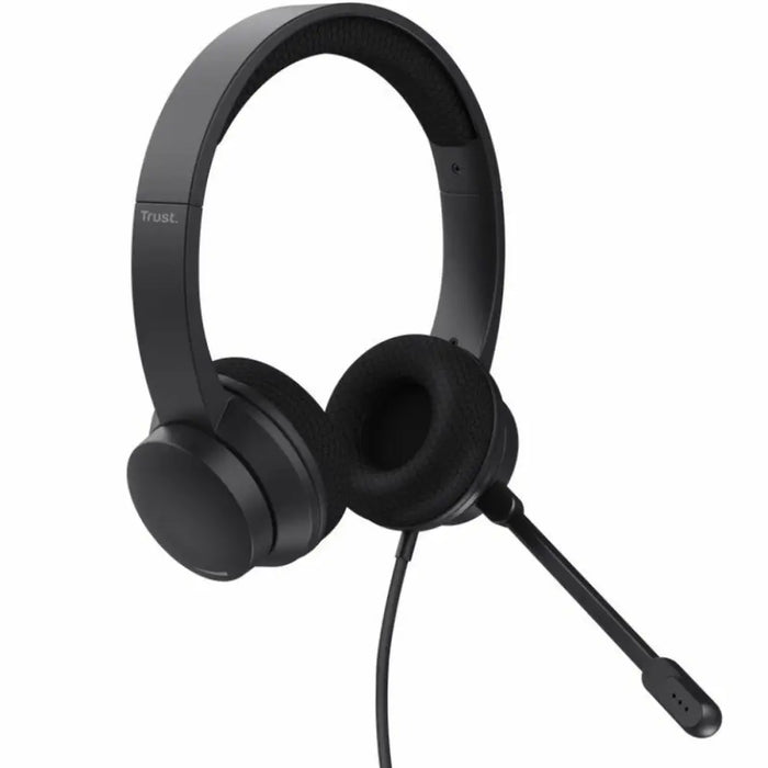 Headphones Trust HS-260 Black - Микрофони и слушалки<<<Електроника Периферни и резервни части<<<Компютри|