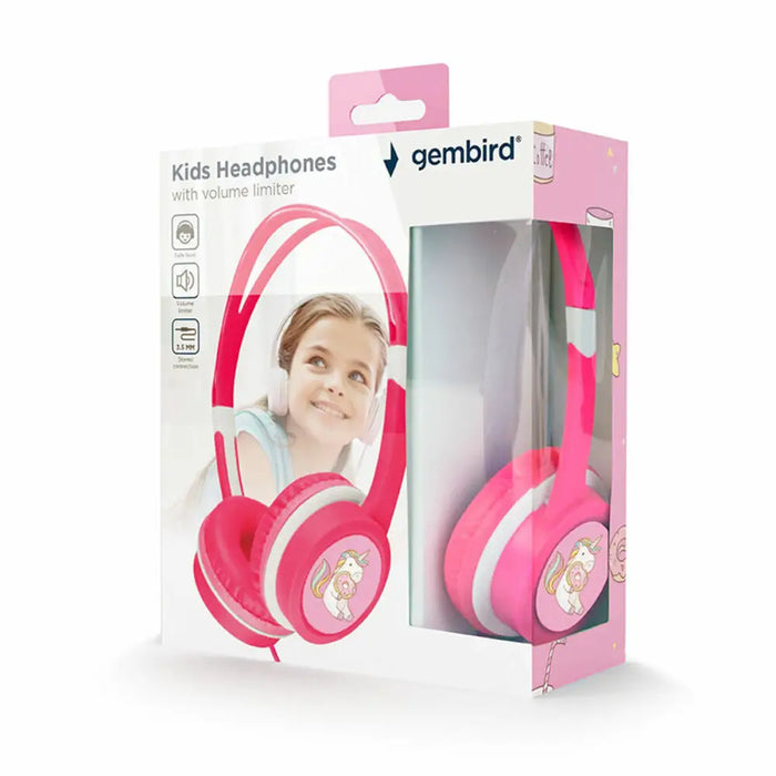 Headphones with Headband GEMBIRD MHP-JR-PK Children’s - Електроника Периферни и резервни части<<<Компютри|