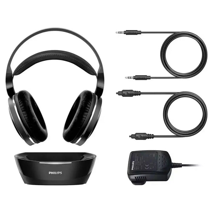 Headphones with Headband Philips Black Wireless - Електроника Периферни и резервни части<<<Компютри|