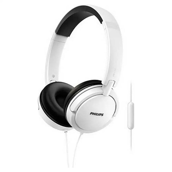 Headphones with Headband Philips White With cable - Микрофони и слушалки<<<Електроника Периферни и резервни