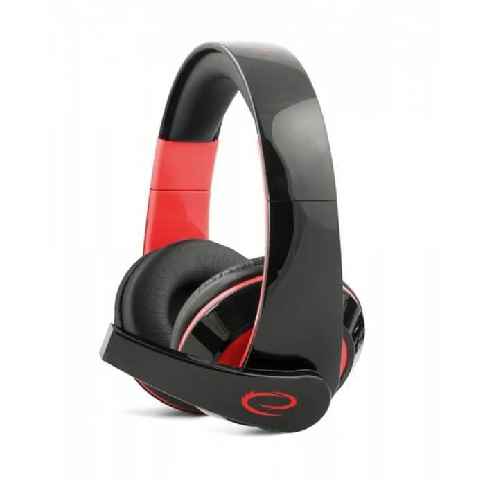 Headphones with Microphone Esperanza EGH300R Black Red - Слушалки с Микрофон<<<Електроника Телефони и