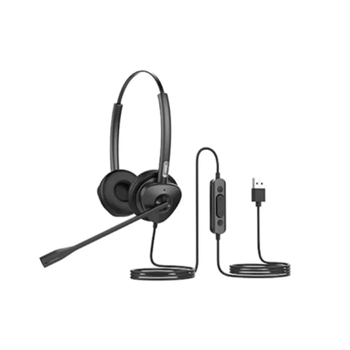 Headphones with Microphone Fanvil HT302-U - Електроника Телефони и таблети<<<Компютри| Електроника<<<BigBuy&&&Слушалки