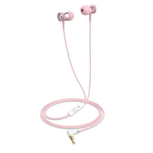 Headphones with Microphone Havit E303P Pink - Микрофони и слушалки<<<Електроника Периферни и резервни части<<<Компютри|