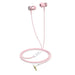 Headphones with Microphone Havit E303P Pink - Микрофони и слушалки<<<Електроника Периферни и резервни части<<<Компютри|