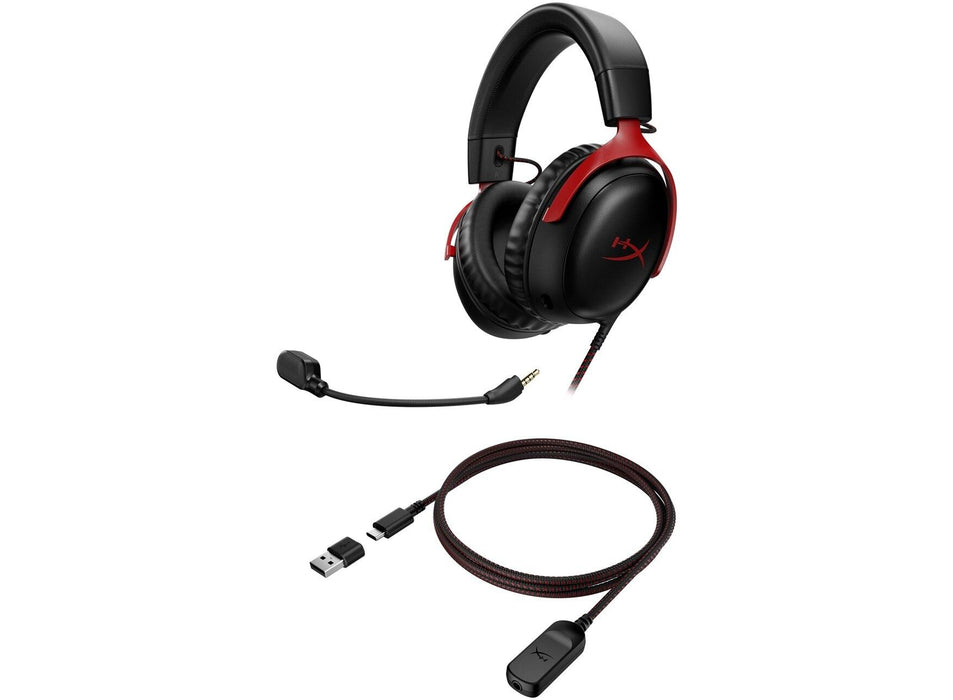 Headphones with Microphone HyperX Cloud III Black - Геймърски слушалки<<<Геймърска периферия<<<ValiAPI&&&Електроника