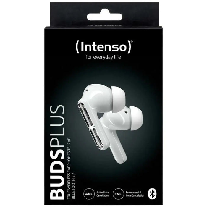 Headphones with Microphone INTENSO Buds Plus Auriculares TWS ANC + ENC Black - Електроника Периферни и резервни