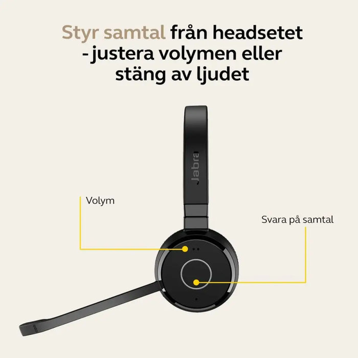 Headphones with Microphone Jabra Black - Слушалки с Микрофон<<<Електроника Телефони и таблети<<<Компютри|