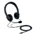 Headphones with Microphone Kensington Black - Електроника Периферни и резервни части<<<Компютри|