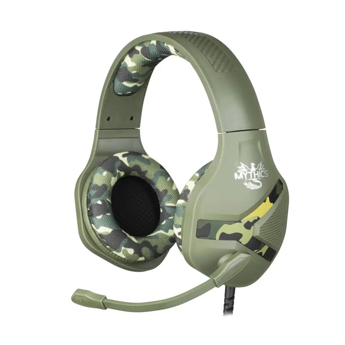 Headphones with Microphone KONIX KX MY UNIV NEMESIS CAMO Black Multicolour - Електроника Периферни и резервни