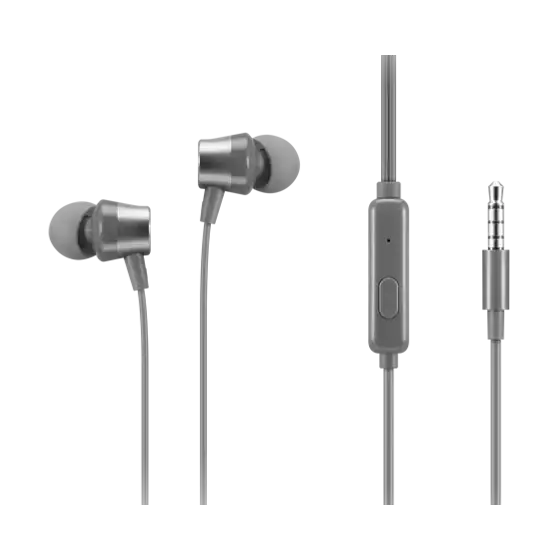 Headphones with Microphone Lenovo GXD1J77354 Grey - Консюмър и гейминг слушалки<<<Слушалки и Микрофони<<<Аудио Видео