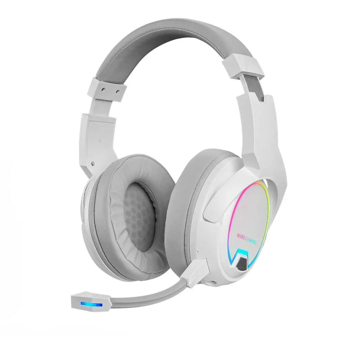 Headphones with Microphone Mars Gaming MHW100W - Електроника Периферни и резервни части<<<Компютри|