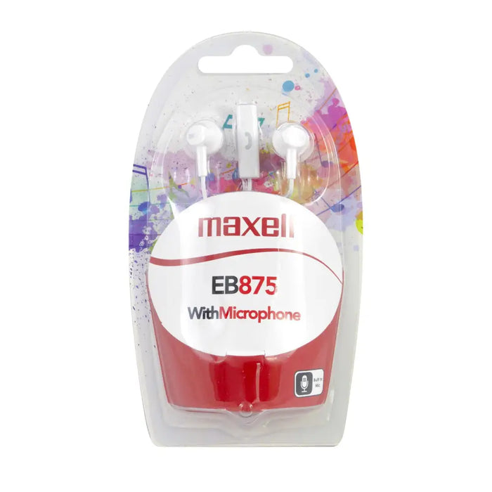 Headphones with microphone MAXELL EB-875 - Слушалки (тапи)<<<Компютърна периферия<<<ValiAPI