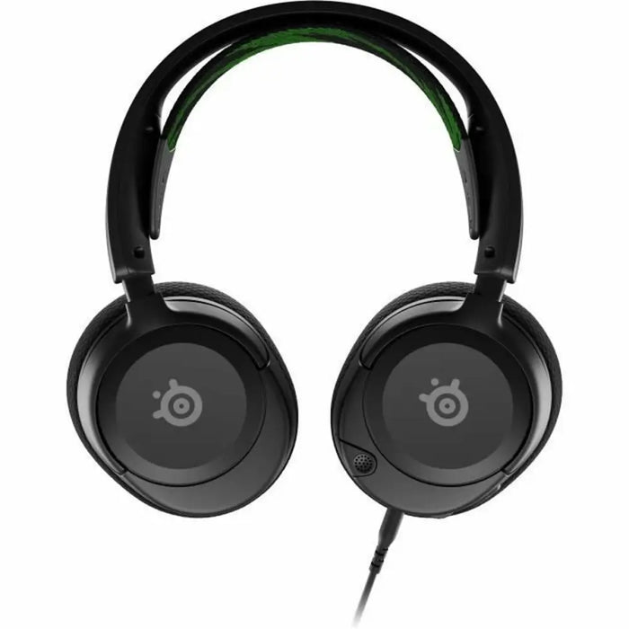 Headphones with Microphone SteelSeries ARCTIS NOVA 1X Black Black/Green - Електроника Телефони и таблети<<<Компютри|
