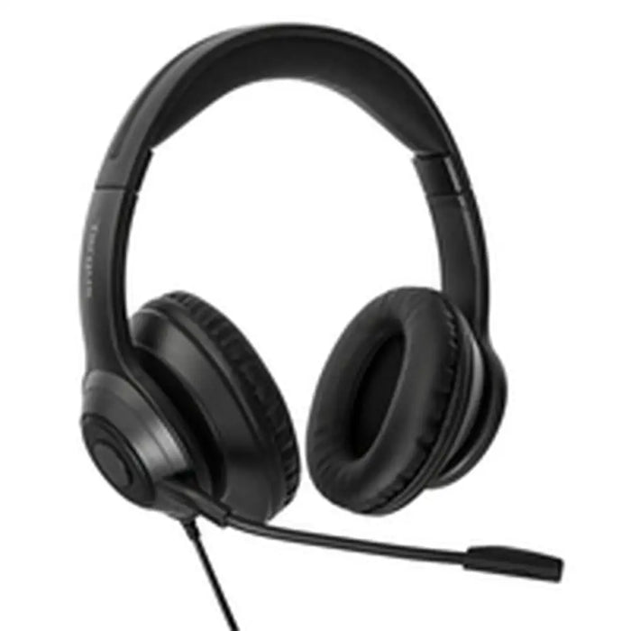 Headphones with Microphone Targus AEH102GL Black - Електроника Телефони и таблети<<<Компютри|