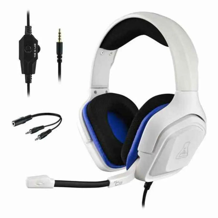 Headphones with Microphone The G-Lab KORP-COBALT-W White Wireless - Електроника Телефони и таблети<<<Компютри|