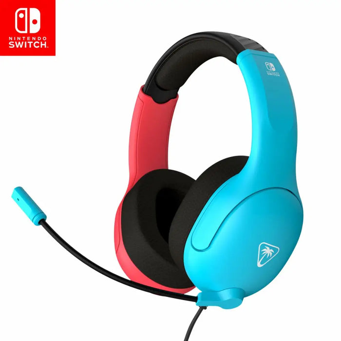 Headphones with Microphone Turtle Beach NEON BLUE & RED SWITCH 2 - Електроника Периферни и резервни части<<<Компютри|