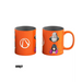 Heat Reveal Mug Good Loot Borderlands 4 - Hunters Icon 450 ml Orange Grey - MugsGDG-KUB<<<Gadgets