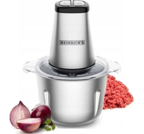 Shredder electric chopper for fruit, vegetables and ice steel 500 W.