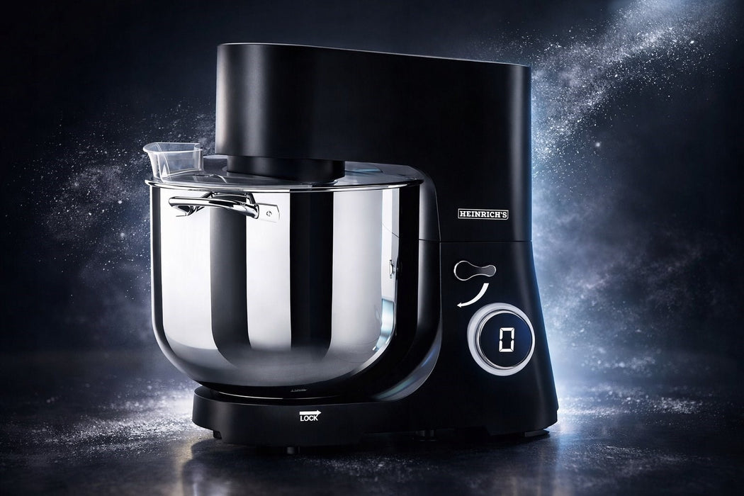 HEINRICH'S HKM 8150 Stand Mixer 2500 W 15 L Black