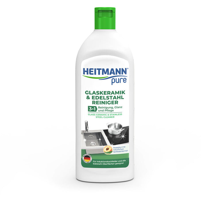 PREPARATION FOR GLASS CERAMIC AND STAINLESS STEEL 250ML HEITMANN