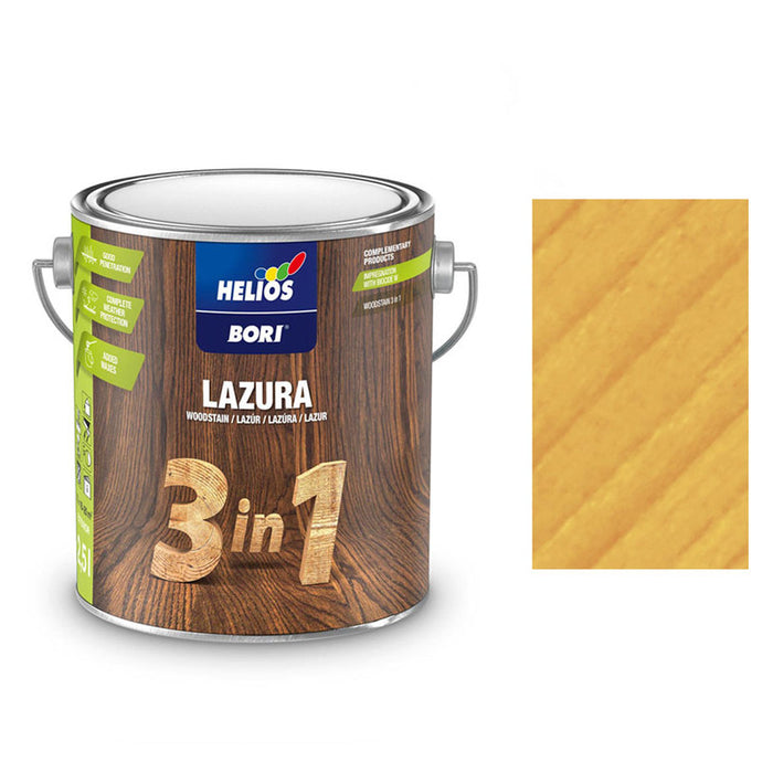 ALKYD LACQUER FOR WOOD 3B1 PINE 2.5 L HELIOS BORI